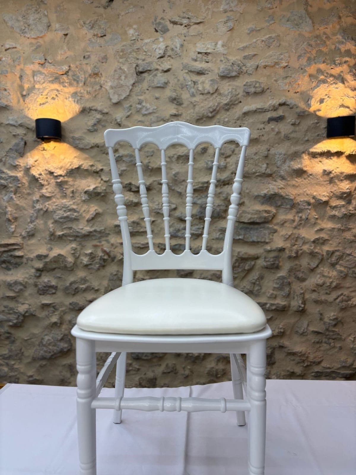 Chaise Napoléon Blanche (vue 5)