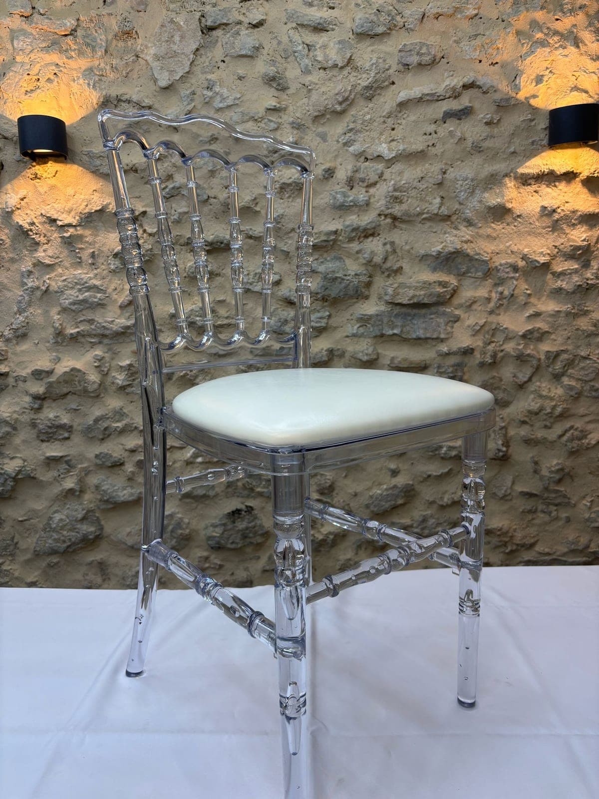 Chaise Napoléon III transparente (vue 2)