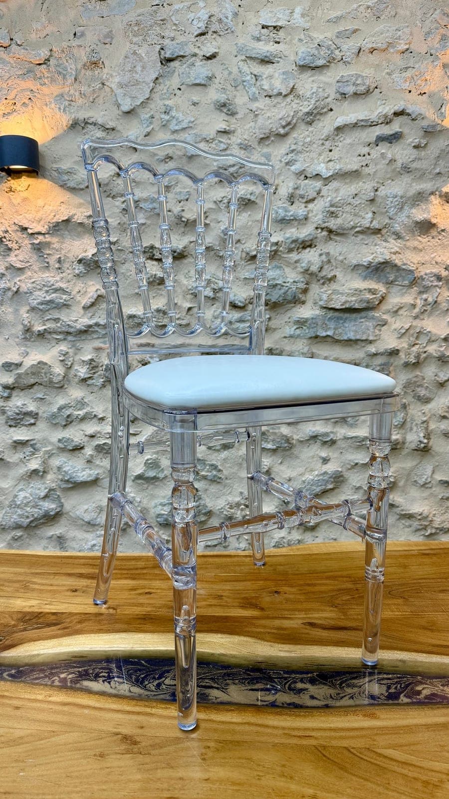 Chaise Napoléon III transparente (vue 4)
