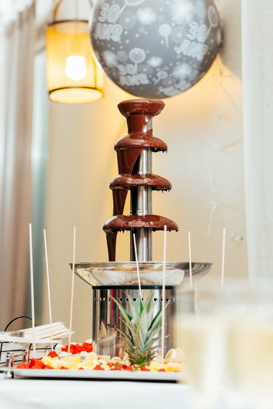 Fontaine à chocolat (vue 2)