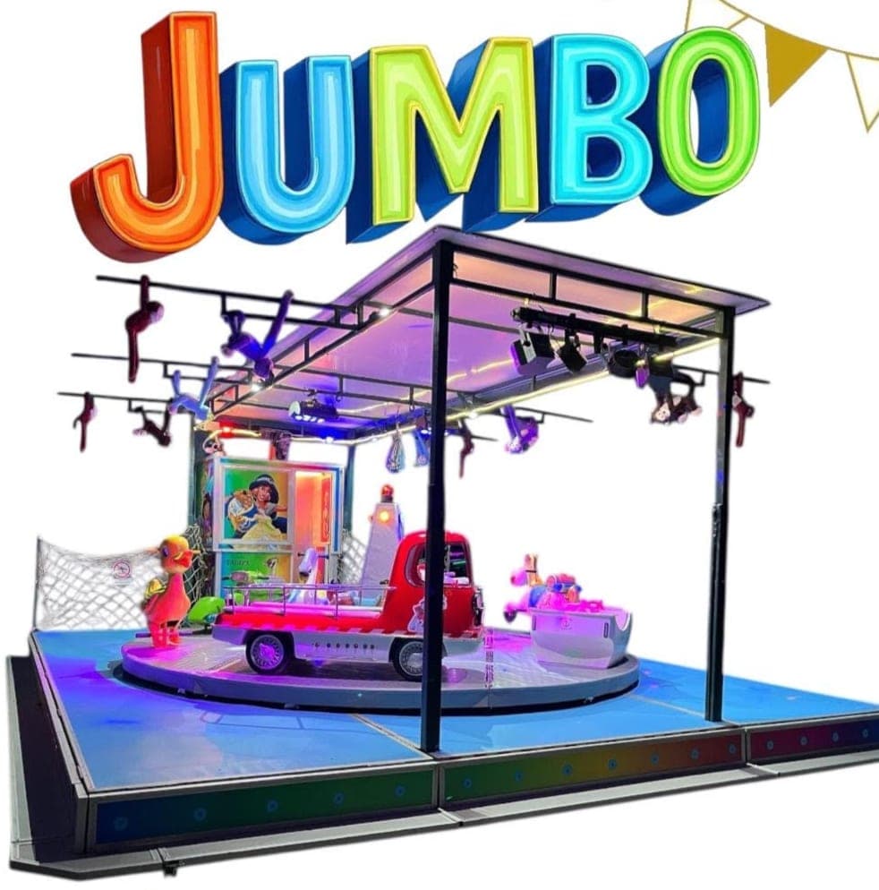 Manège enfantin " Jumbo " 22 places — Riviera Loc Events
